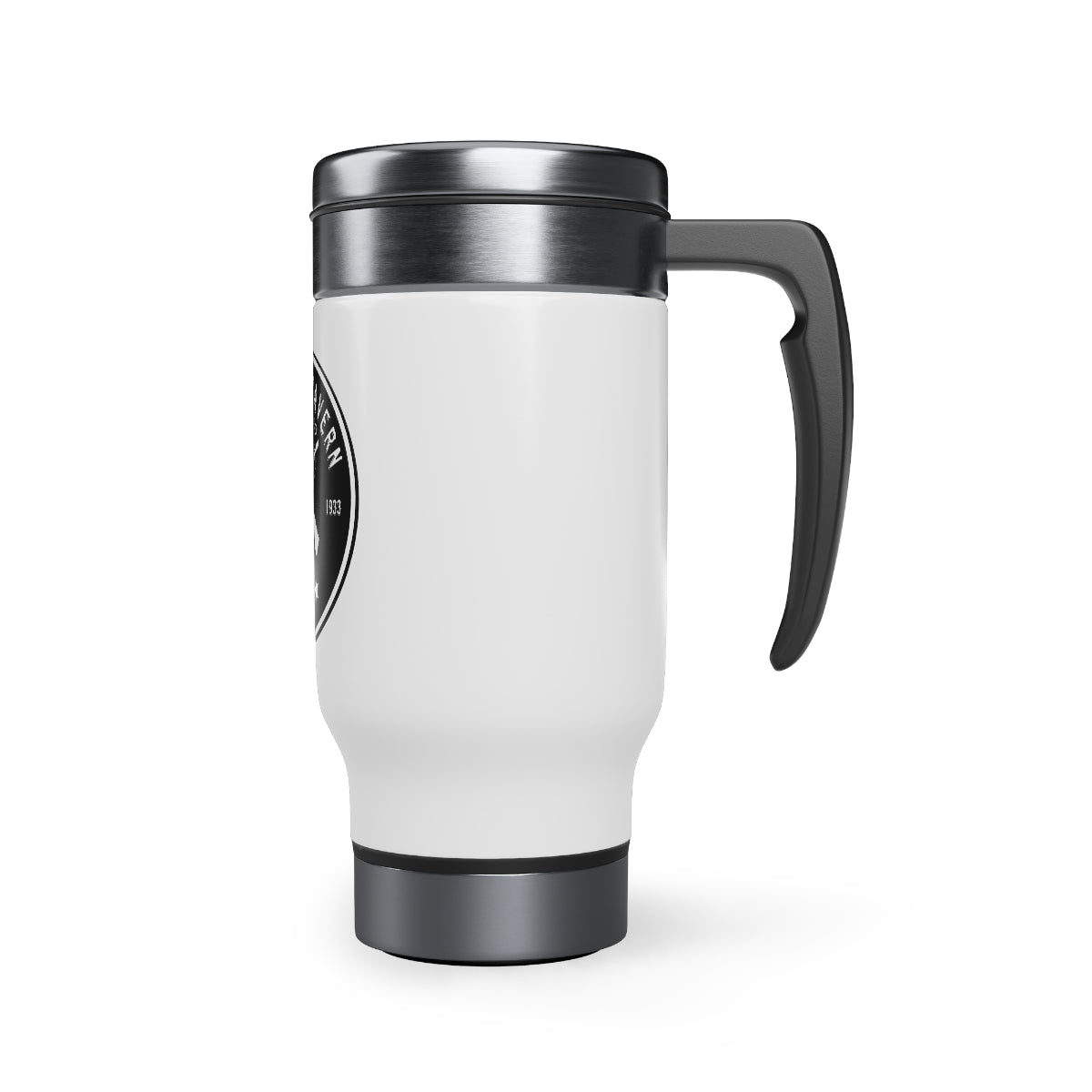 Stainless Steel Travel Mug with Handle, 14oz